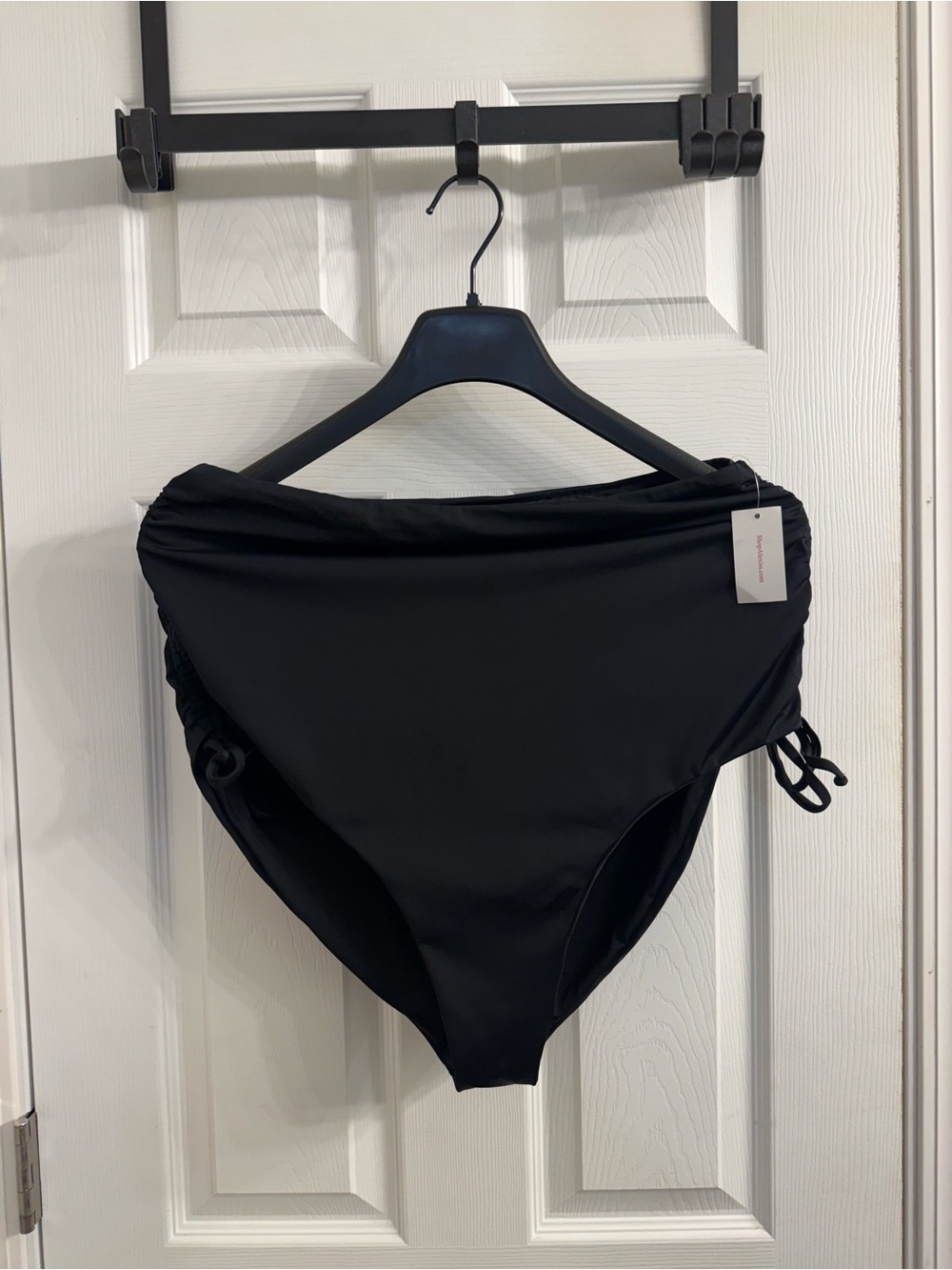 Alexis Black High-Rise Bikini Bottoms